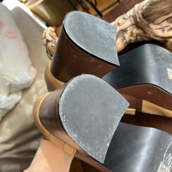 Funtasma Brown Platform 70s Hippie Disco Party Costume Shoes men’s size 10/11 - Picture 6 of 11